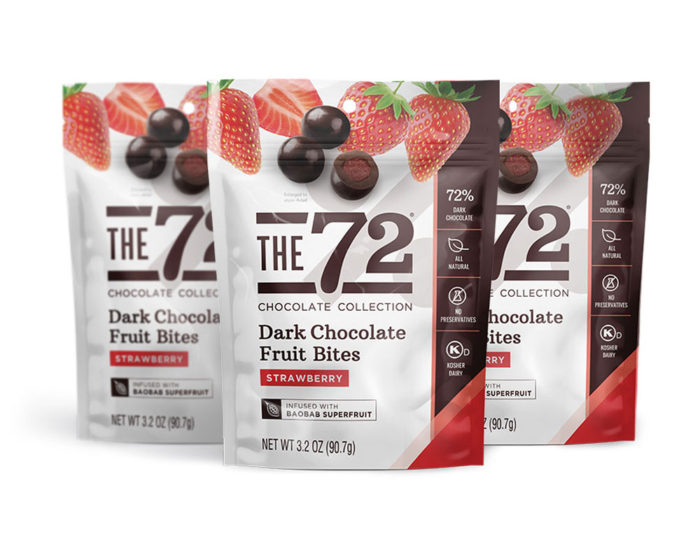 Dark Chocolate 3.2oz Strawberry Fruit Bites